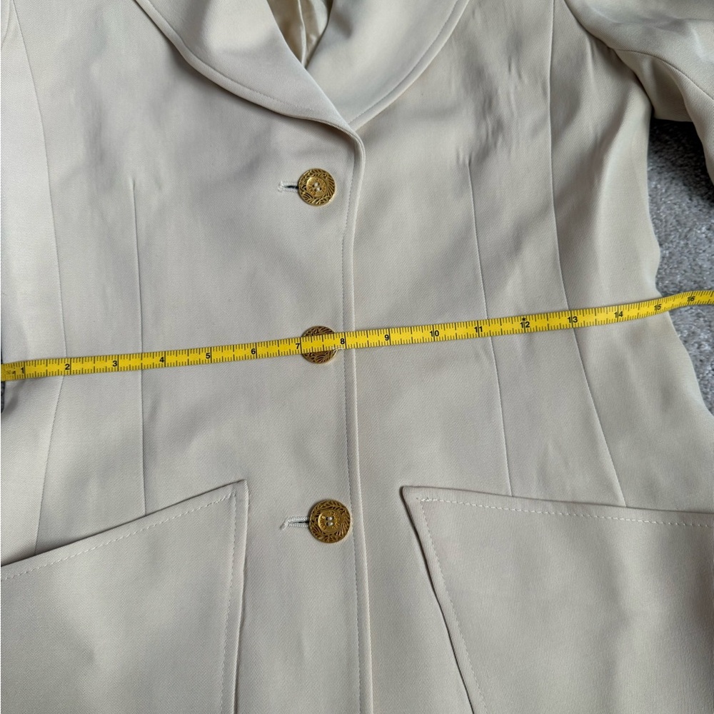 Vintage CHANEL Blazer Laine Wool & Silk - Picture 8 of 16